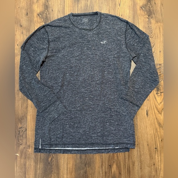 Hollister Other - Hollister Co. Men's Dark Heathered Gray Long Sleeve Shirt Size Large Y2K